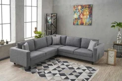 Emob Kale Ecksofa | BUCHENHOLZ | Grau