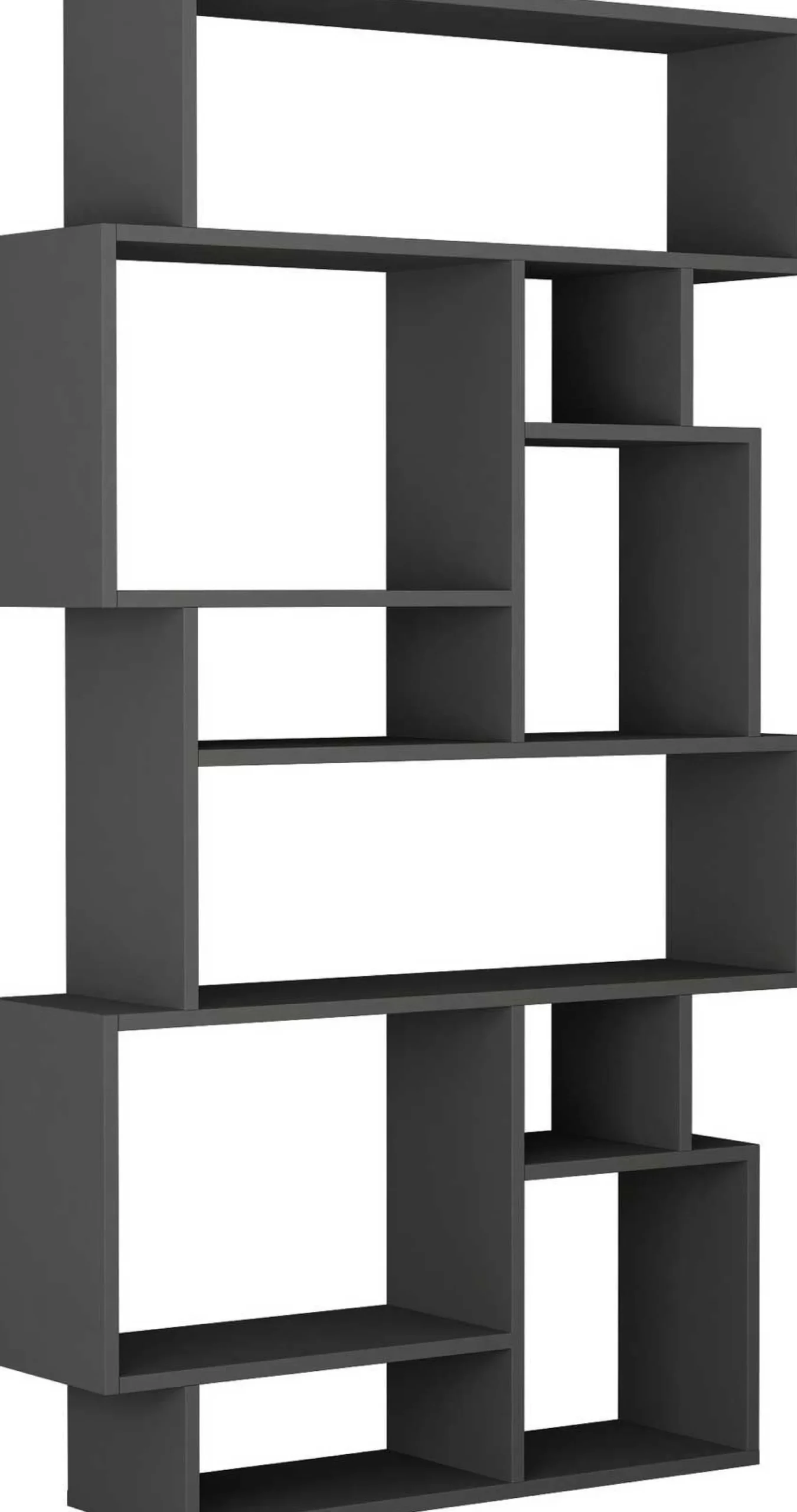 Karmato Bücherregal | 100 % MELAMIN | Anthrazit