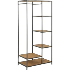 Kassierer Dover 77cm - schwarz/Wildeiche