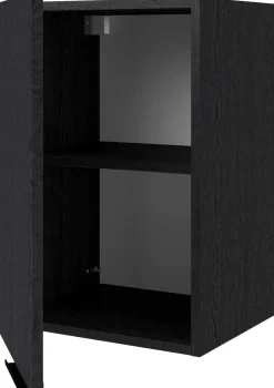 Küchenhängeschrank Anna - 40x36x58cm - Eiche schwarz Dekor