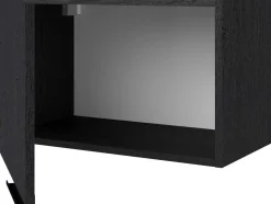 Küchenhängeschrank Anna - 60x36x35cm - Eiche schwarz Dekor