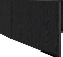 Küchenhängeschrank Anna - 60x36x35cm - Eiche schwarz Dekor
