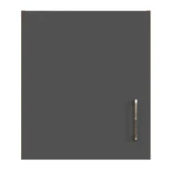 Küchenhängeschrank Sorrella 50cm 1 Tür - Anthrazit/Eiche
