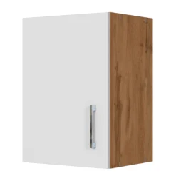 Küchenhängeschrank Sorrella 40cm 1 Tür - weiß/Eiche
