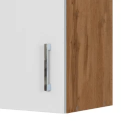 Küchenhängeschrank Sorrella 50cm 1 Tür - weiß/Eiche