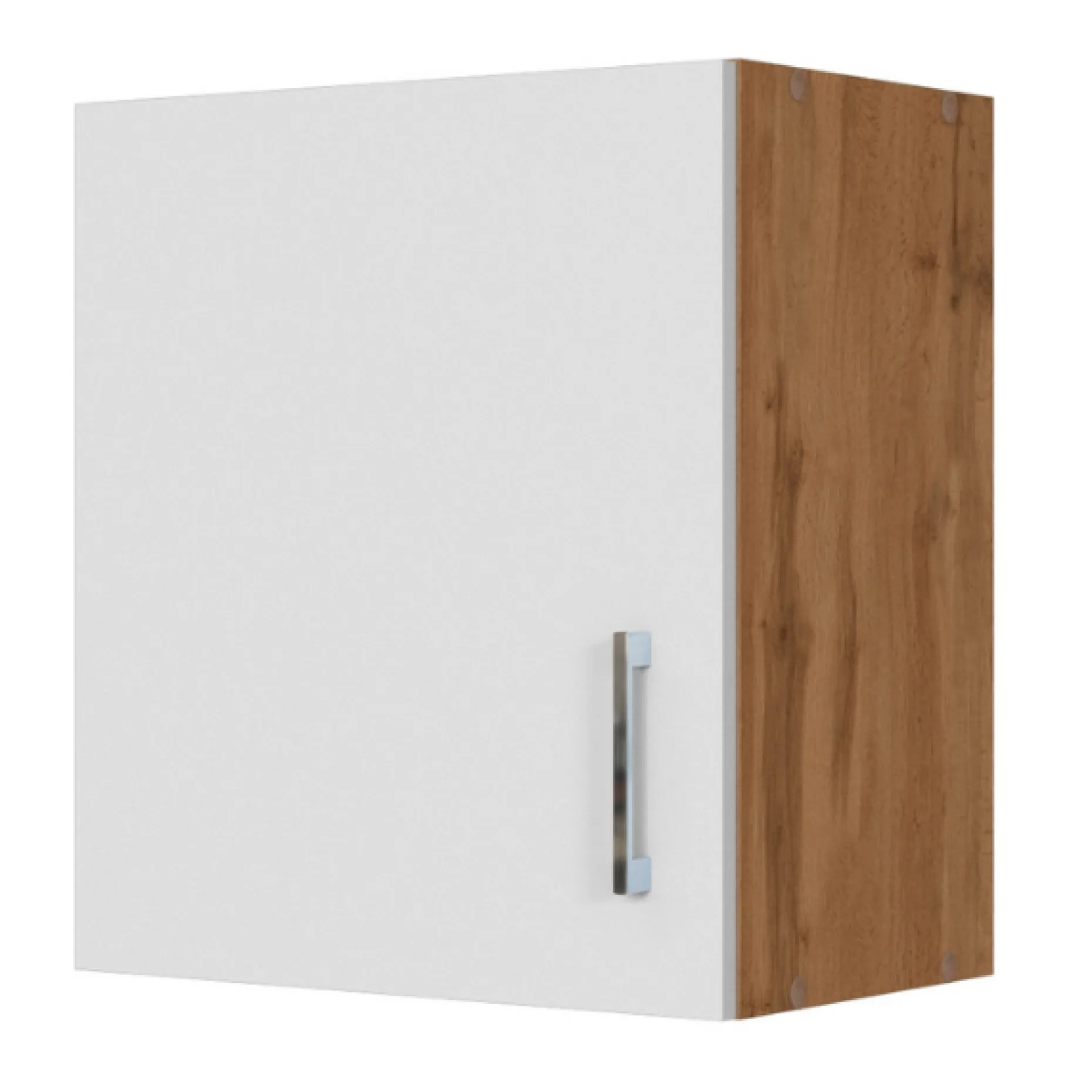Küchenhängeschrank Sorrella 50cm 1 Tür - weiß/Eiche
