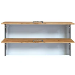Held Küchenhängeschrank Sorrella 110cm mit 2 Flügeltüren - Eiche/Graphit