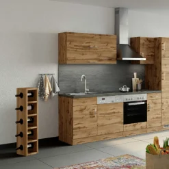 Held Küchenhängeschrank Sorrella 110cm mit 2 Flügeltüren - Eiche