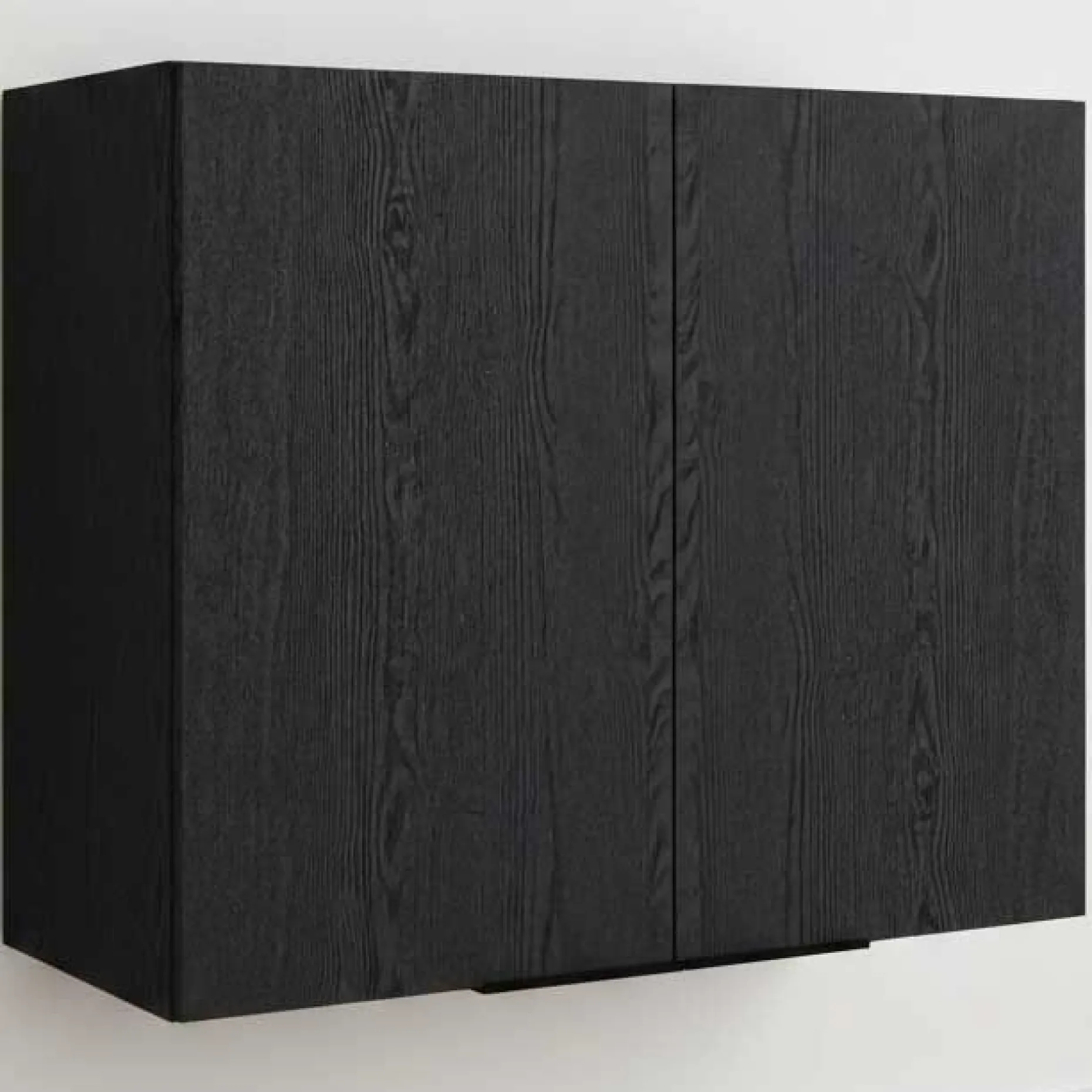 Küchenoberschrank Anna - 80x36x58cm - 2 Türen - Eiche schwarz Dekor