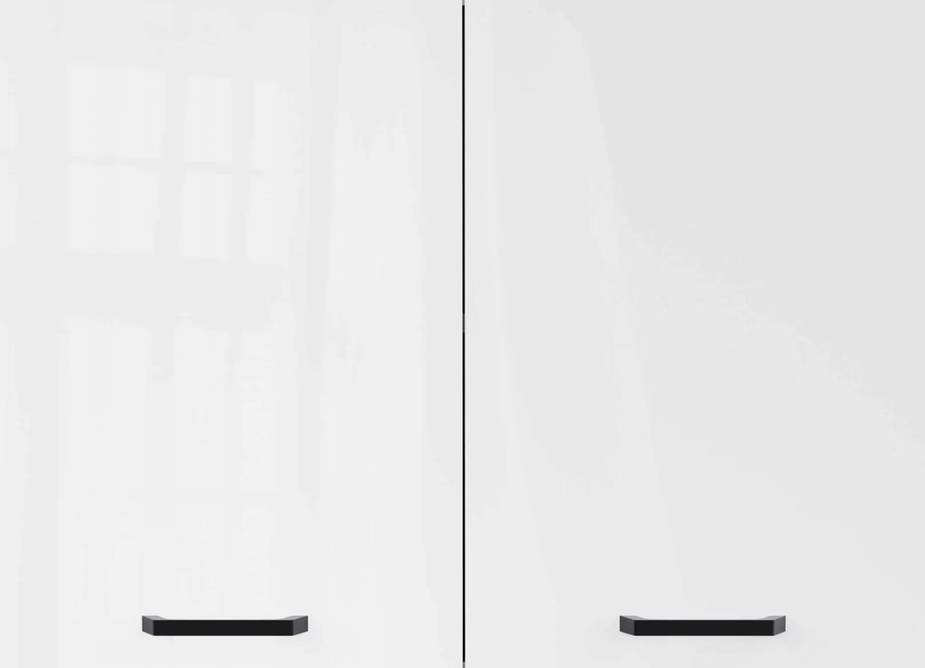 Küchenschrank Bianco - 80x36x58cm - 2 Türen - Hochglanz weiß