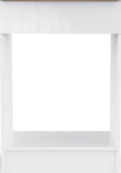 Küchenschrank für Backofen Bianco - 60x60x90cm - Hochglanz weiß