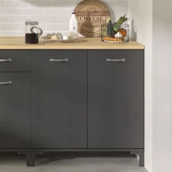 Küchenschrank Manchester | 80 x 60 x 86 cm | Helvezia Oak