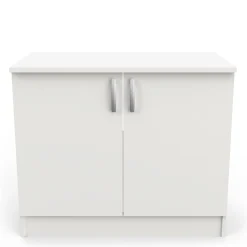 Küchenschrank Nova - 100x60x85 cm - Weiß/Eiche