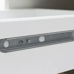 Küchenschrank Sorrella 100cm 2 Türen und 2 Schubladen - weiß/Eiche