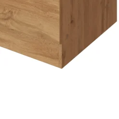 Held Küchenschrank Sorrella 50cm 1 Tür und 1 Schublade - Eiche/Beton