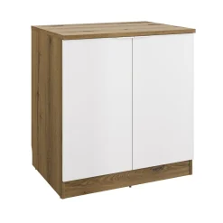 Küchenunterschrank Eden | 80 x 60 x 86 cm | Helvezia Oak Design