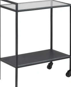 Küchenwagen Dover 60cm - schwarz