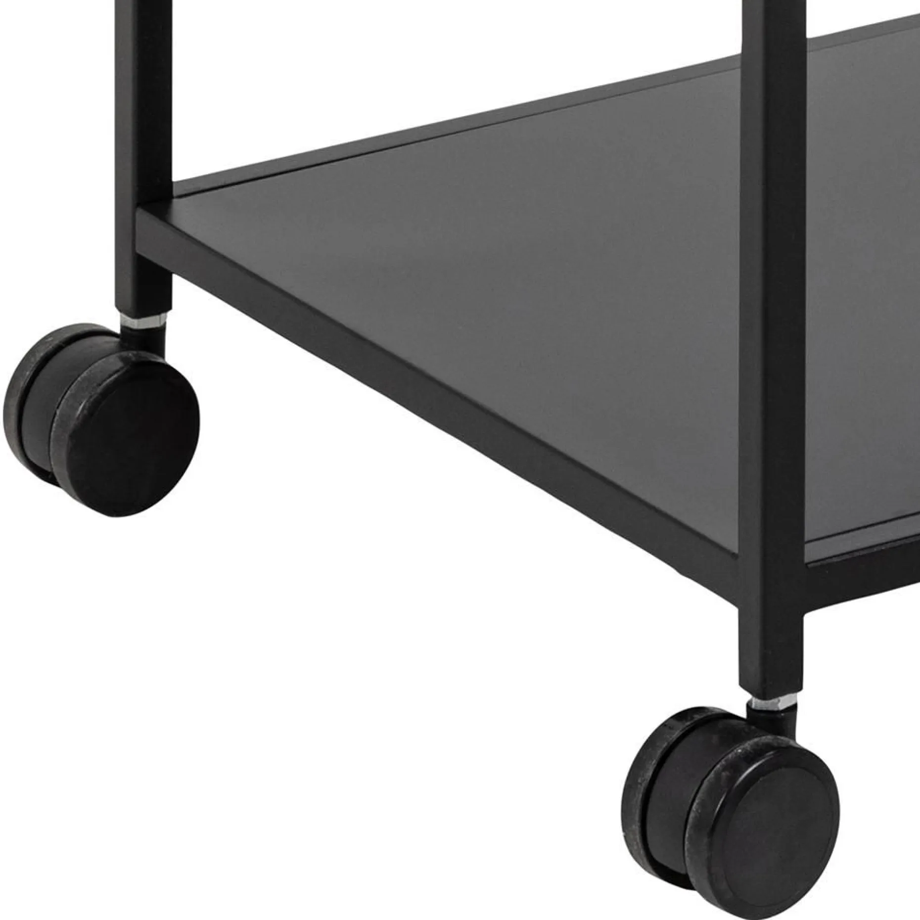 Küchenwagen Nebas 78cm - schwarz