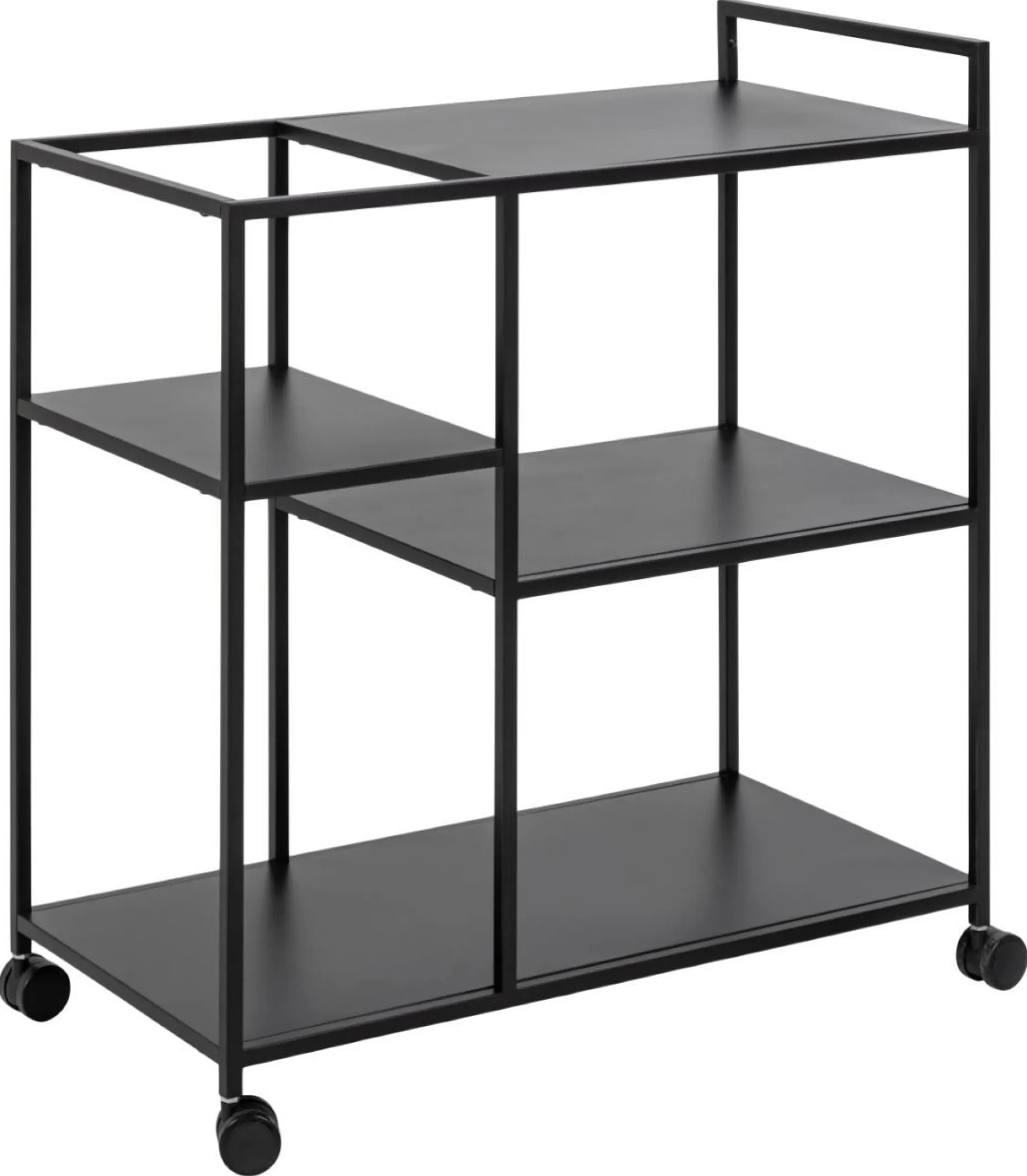 Küchenwagen Nebas 78cm - schwarz