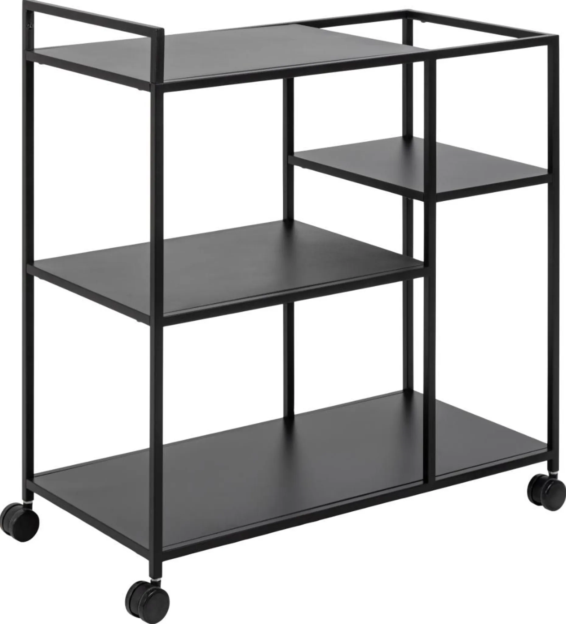 Küchenwagen Nebas 78cm - schwarz