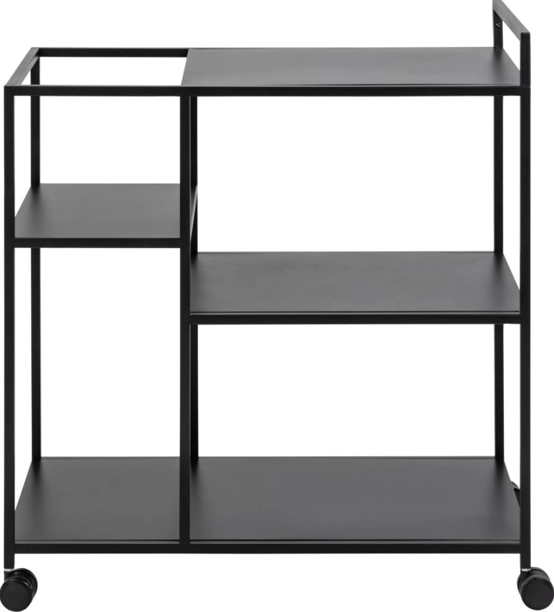 Küchenwagen Nebas 78cm - schwarz