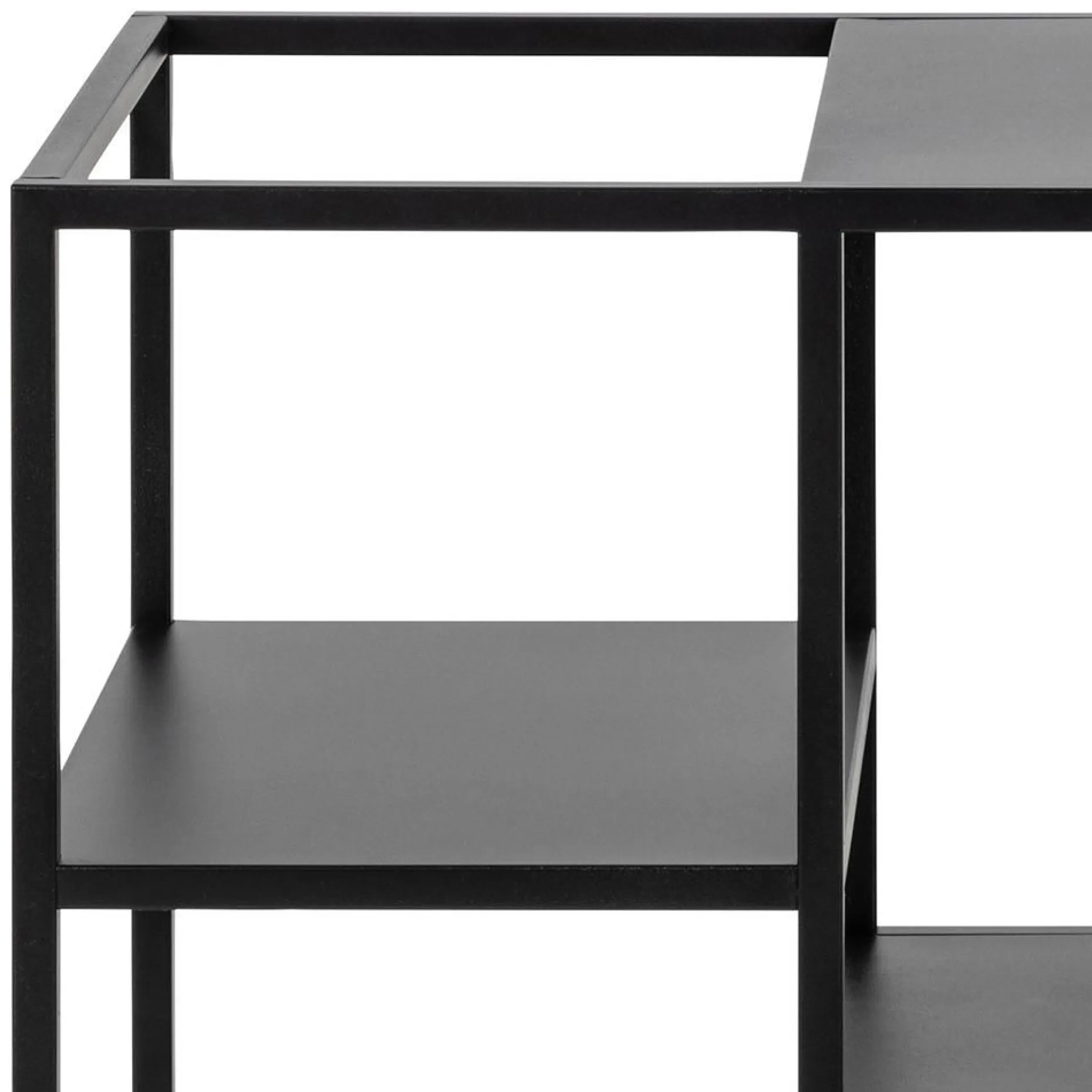 Küchenwagen Nebas 78cm - schwarz