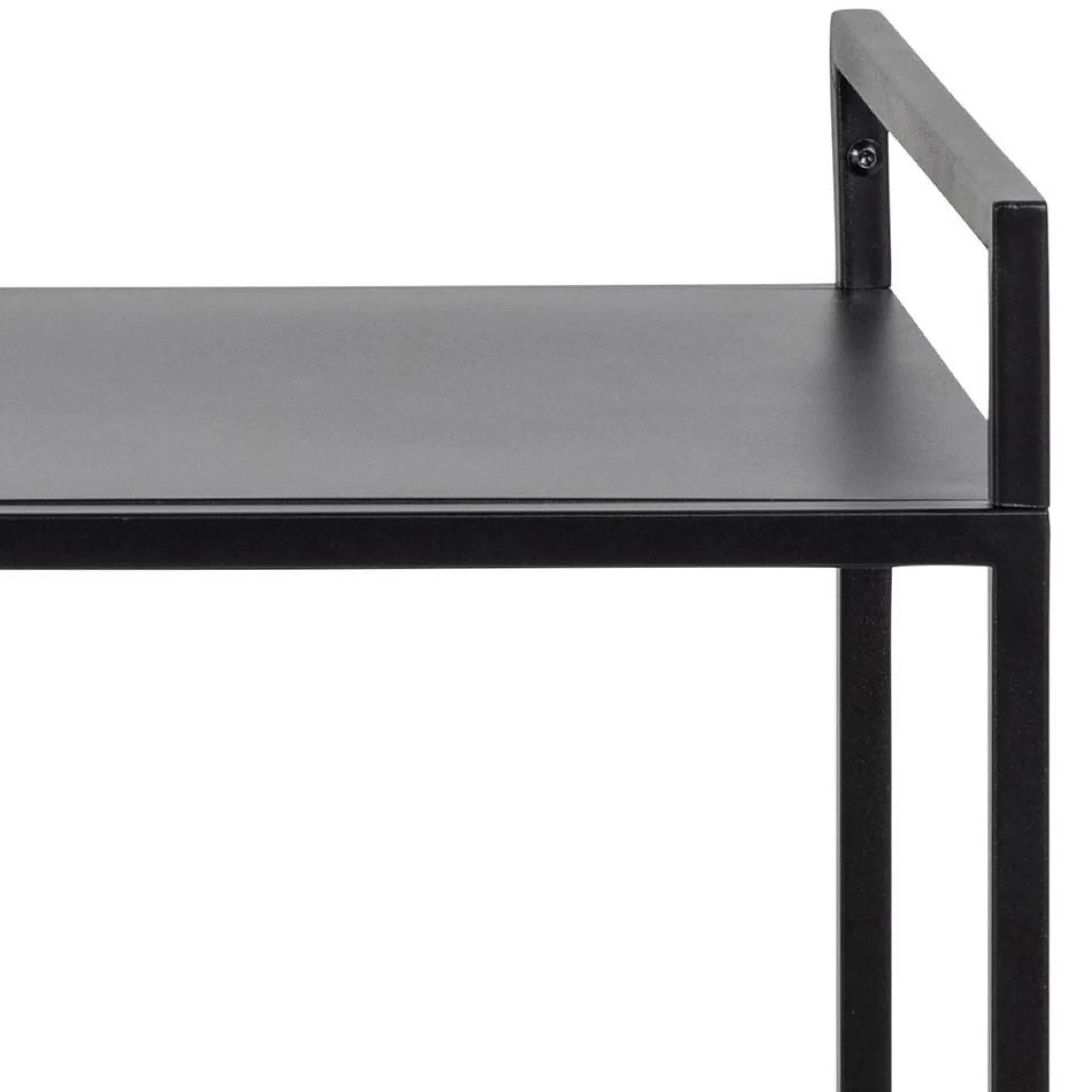 Küchenwagen Nebas 78cm - schwarz