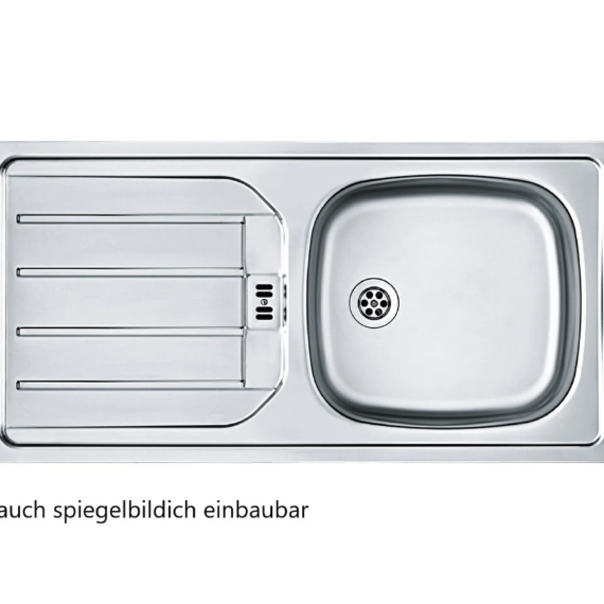 Held Küchenzeile in L-Form Sorrella 210cm mit Platz für Backofen und Geschirrspüler - anthrazit/ocker