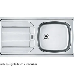 Held Küchenzeile in L-Form Sorrella 210cm mit Backofen und Geschirrspüler - weiß/Eiche