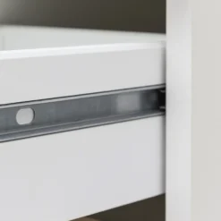 Held Küchenzeile in L-Form Sorrella 270cm mit Backofen, Geschirrspüler und Kühlschrank - Eiche/Graphit