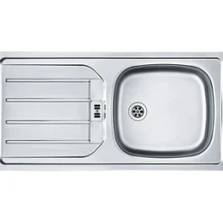 Held Küchenzeile Ragnar 220cm mit Backofen und Geschirrspüler - Hochglanz weiß