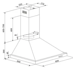 Held Küchenzeile Ragnar 290cm mit Backofen - Hochglanz