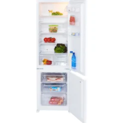 Held Küchenzeile Ragnar 350cm mit Kühl-Gefrierkombination und Backofen - Hochglanz weiß