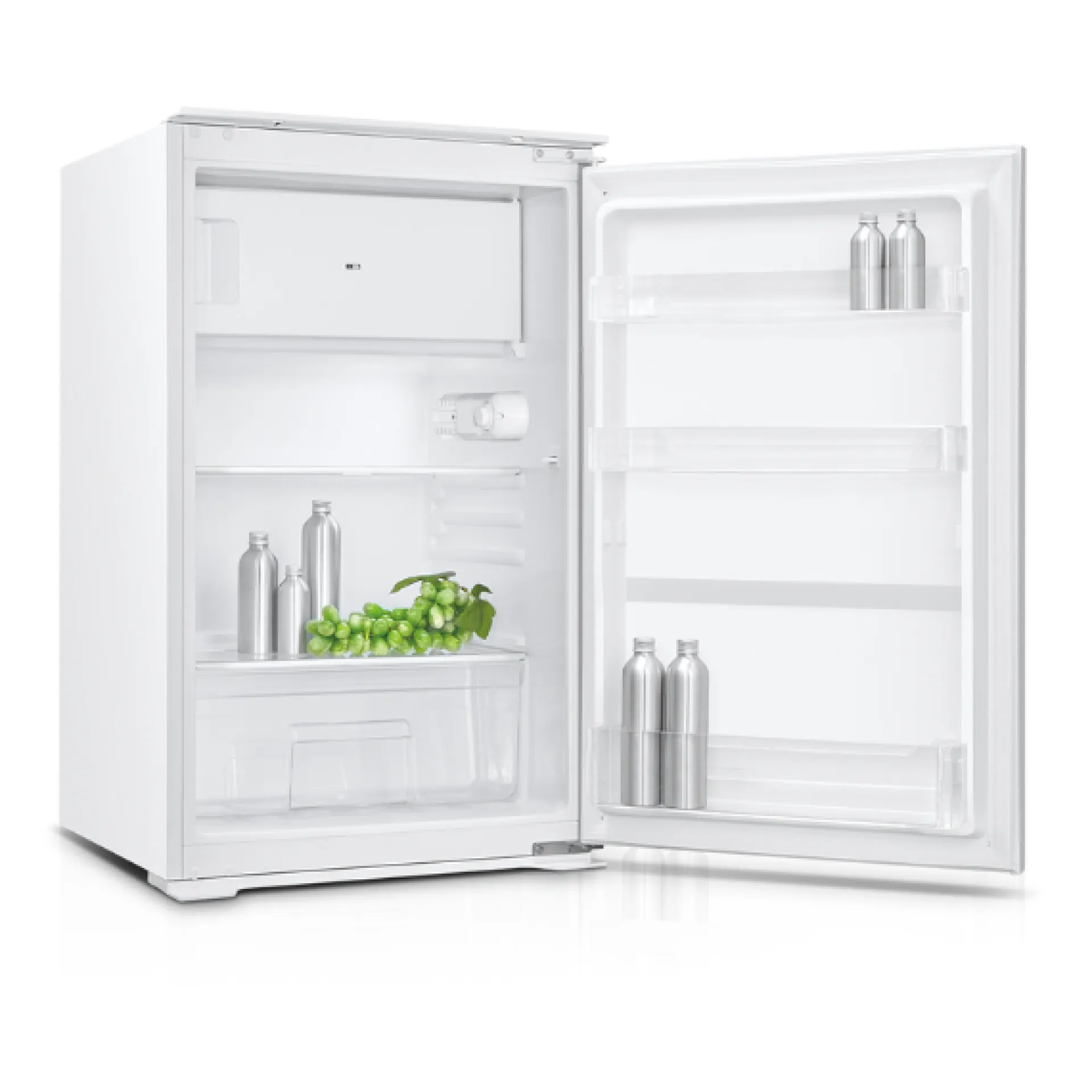 Held Küchenzeile Ragnar 280cm mit Mikrowelle, Kühlschrank, Backofen und Geschirrspüler - hochglanz