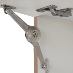 Held Küchenzeile Sorrella 210cm mit eingebautem Backofen - weiß/Eiche