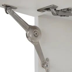 Held Küchenzeile Sorrella 270cm mit Platz für Backofen und Kühlschrank - weiß/Eiche