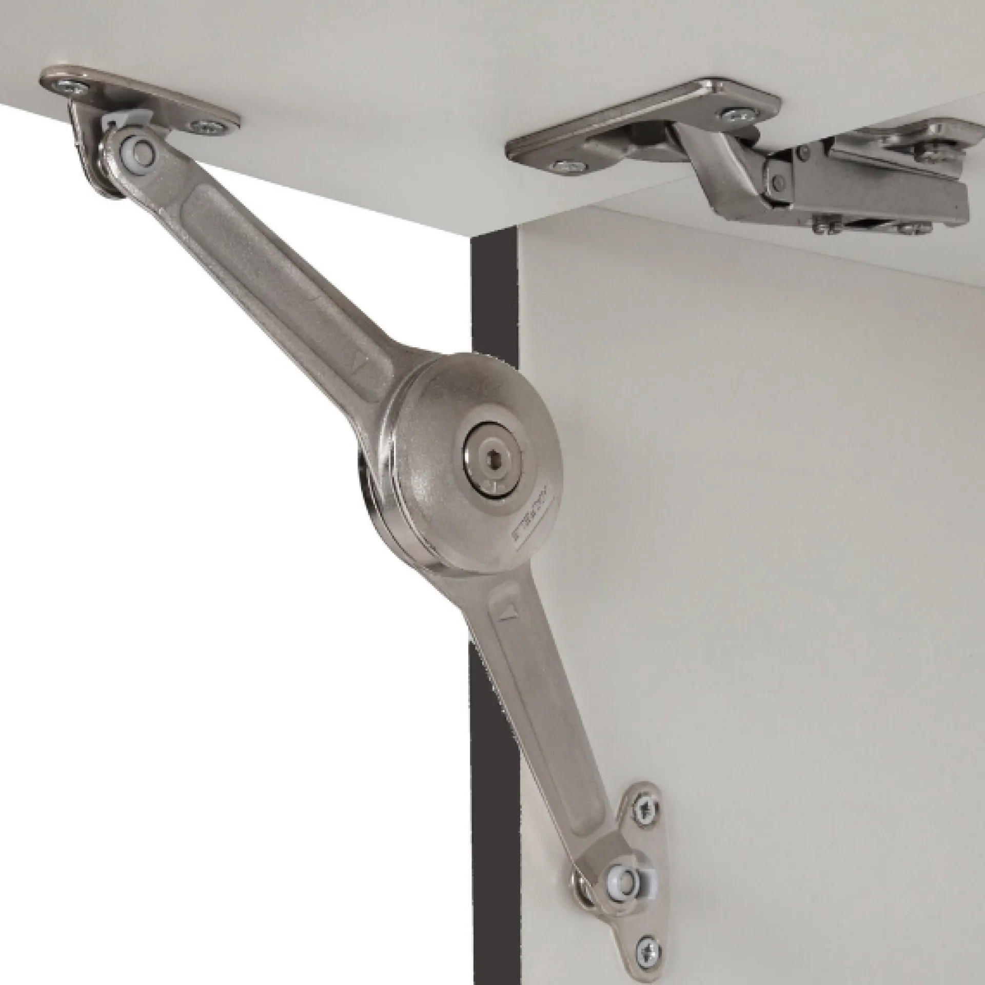 Held Küchenzeile Sorrella 270cm mit Platz für Backofen, Geschirrspüler und Kühlschrank - anthrazit/ocker