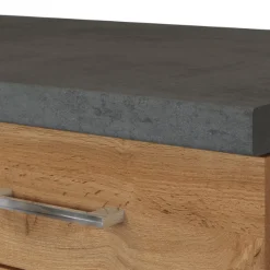 Held Küchenzeile Sorrella 270cm mit Platz für Geschirrspüler, Backofen und Kühlschrank - Eiche