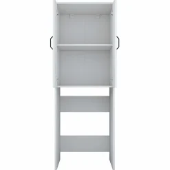 KD110 Waschmaschinenschrank | 100 % MELAMIN | Weiß
