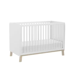 Kinderbett Aaron | 60 x 120 cm | Weiß