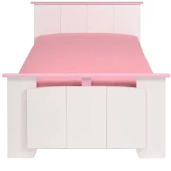 Kinderbett Biotiful girl 90x190 cm - rosa/weiß