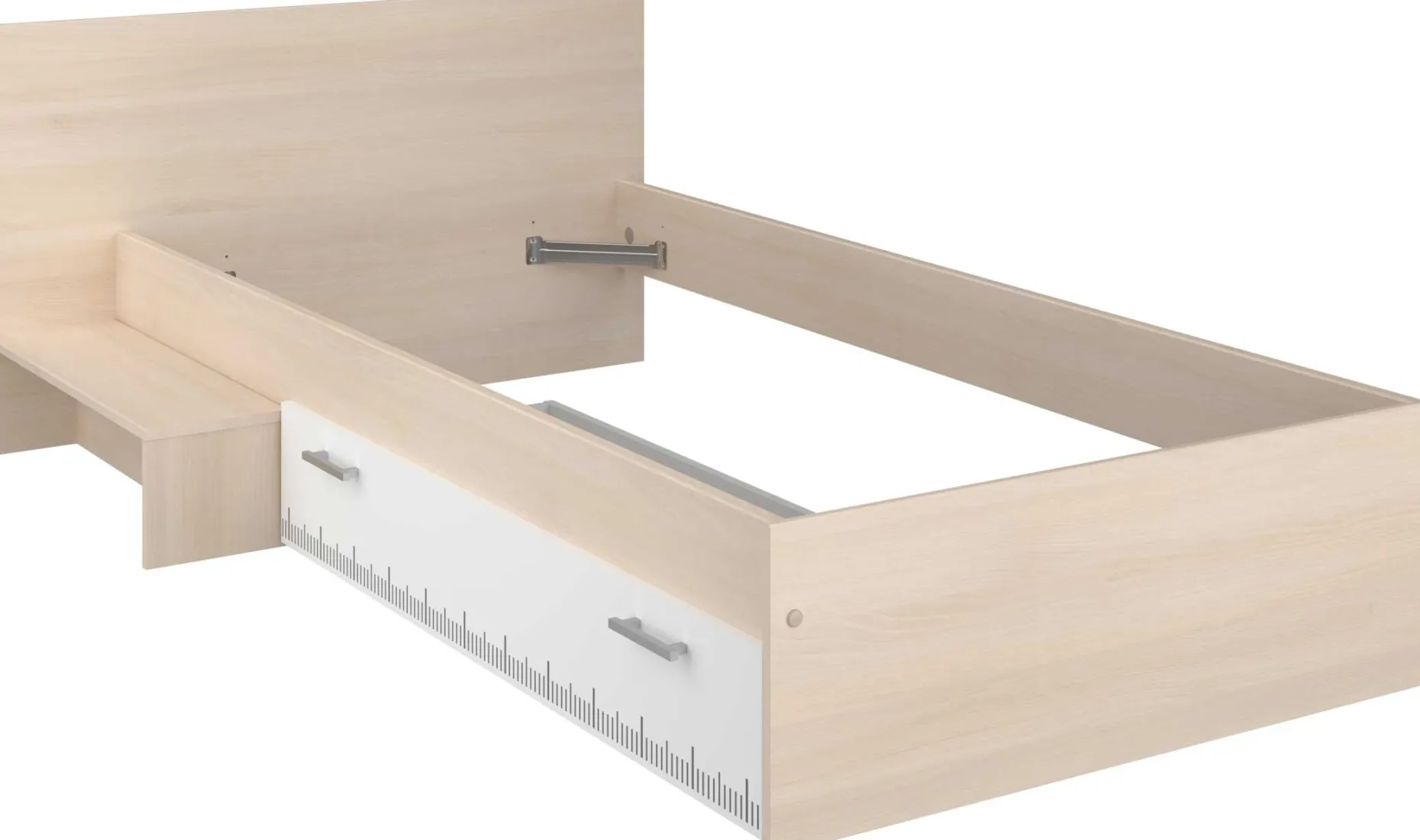 Kinderbett Charly 90x200 mit Bettkasten