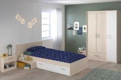Kinderbett Charly 90x200 mit Bettkasten