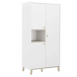 Kindergarderobe Aaron | 94 x 58 x 194 cm | Weiß