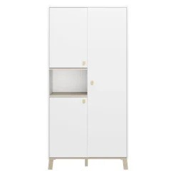 Kindergarderobe Aaron | 94 x 58 x 194 cm | Weiß