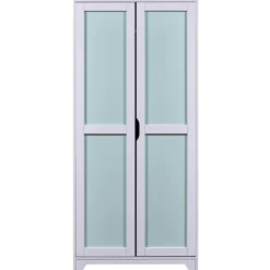 Kindergarderobe Prati Salvia | 92 x 59,5 x 205 | Spanplatte Holz | Mehrfarbig