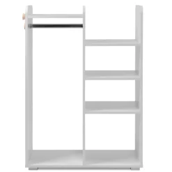 Kinderkleiderschrank Lala - 80x40x110cm - weiß