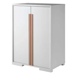 Kinderkleiderschrank London 98x56x116cm - weiß