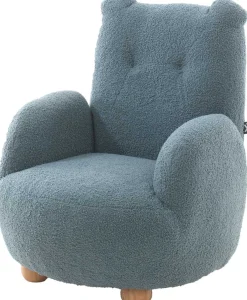 Kinder Vipack Kindersessel Rocky Bär - 60x57x67,5cm - er Bouclé Stoff