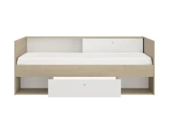 Kinder- und Jugendbett mit Stauraum Alicia | 90 x 200 cm | Design Châtaignier